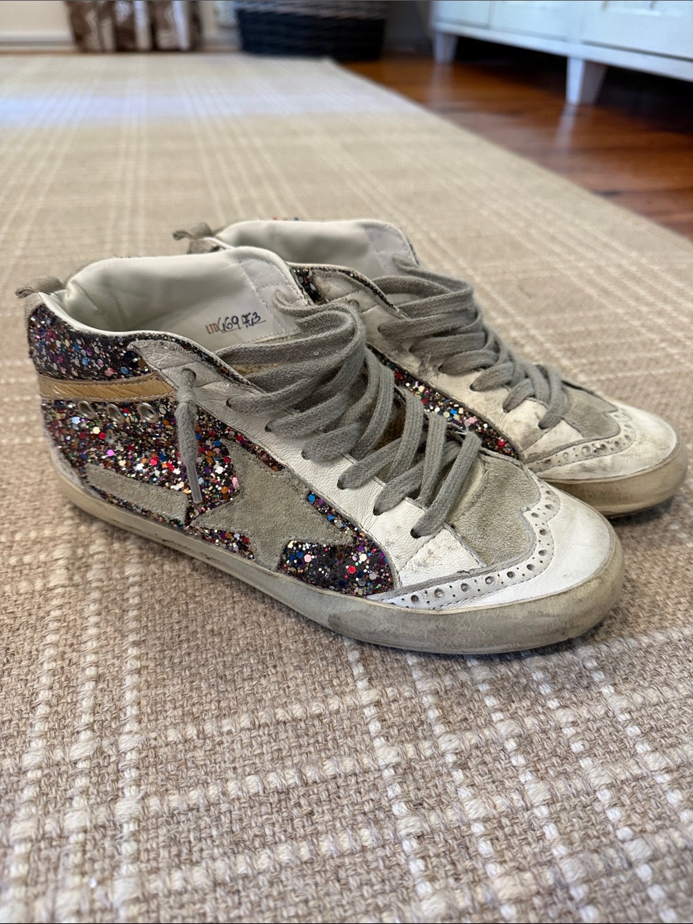 Golden Golden MidStar limited Edition sparkle sneakers